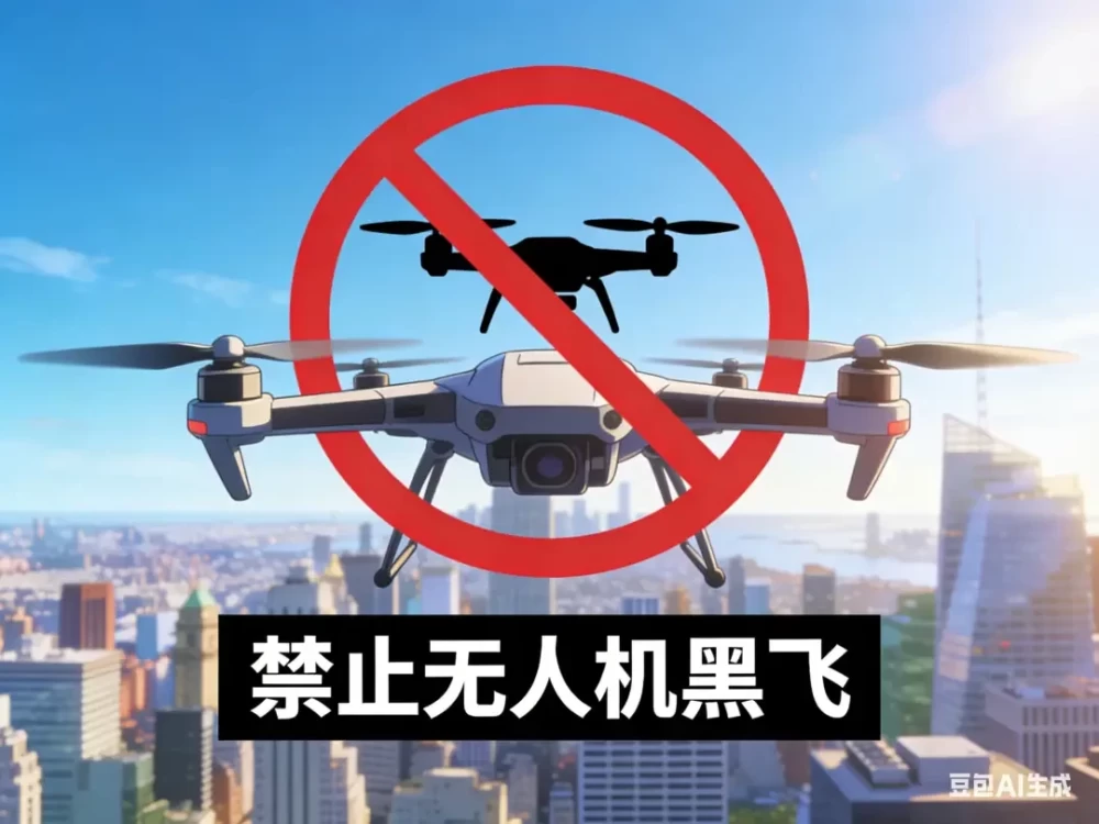 无人机违规“黑飞”专项管制措施公示